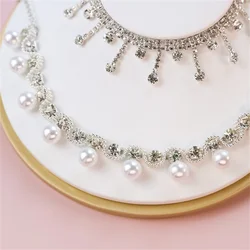 Diamond Pet Collar Cat Necklace Cute Love Pendant Dog Cat Collar Pet Accessories for Puppies Bling Crystal Kitty Necklace