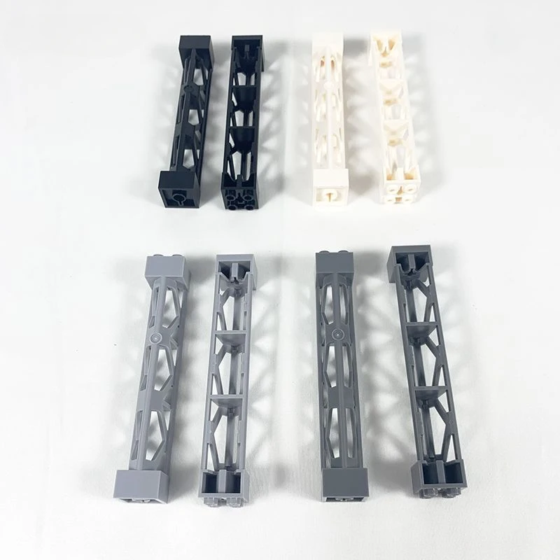 4/8Pcs 4-hole post support  building block accessories Parts model assembly toy