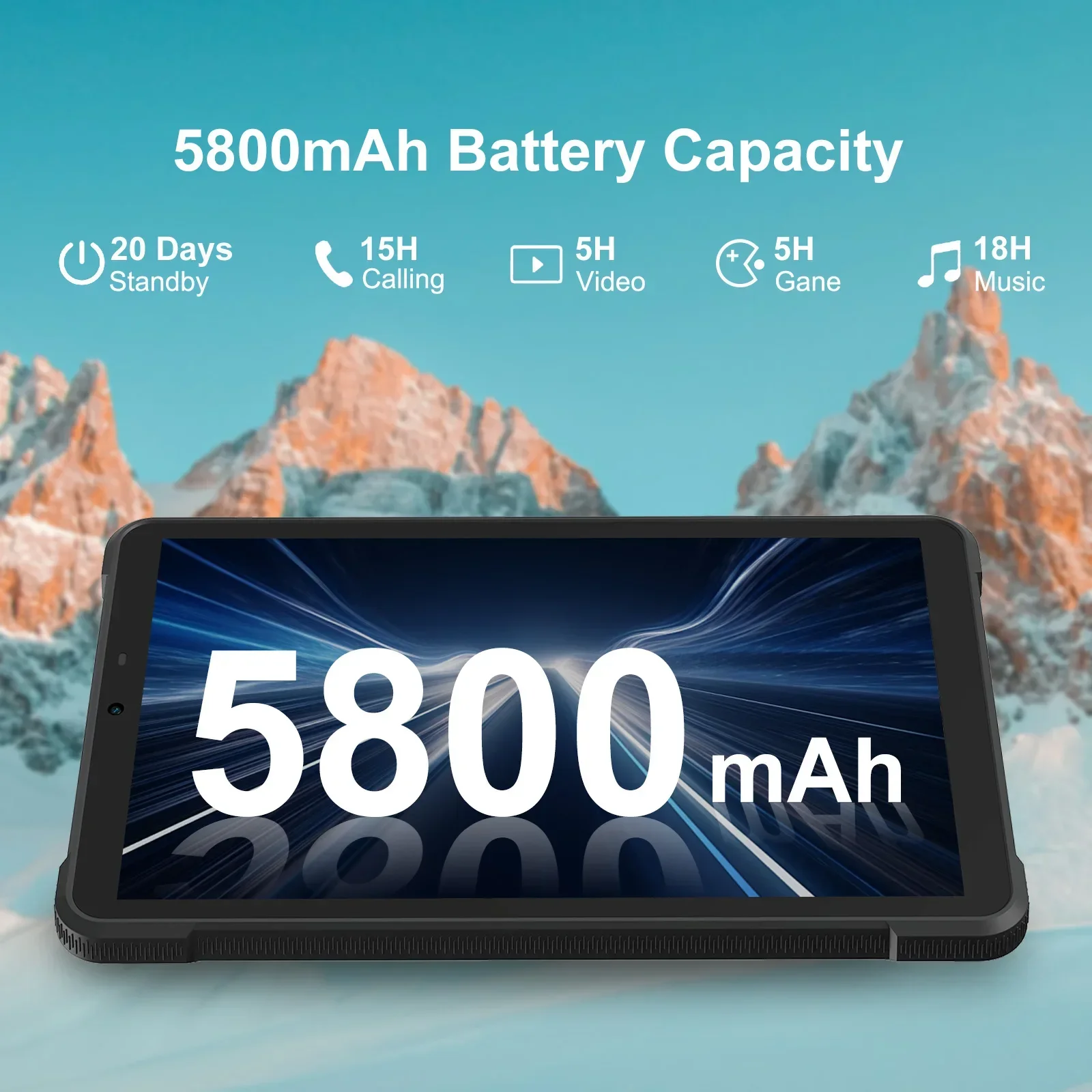 IN STOCK Cenava A868T MIL-STD-810H Ip68 Waterproof Certified Android 13 Rugged Tablet 8 Inch 8-core 2.0GHz Cpu with 4g Lte