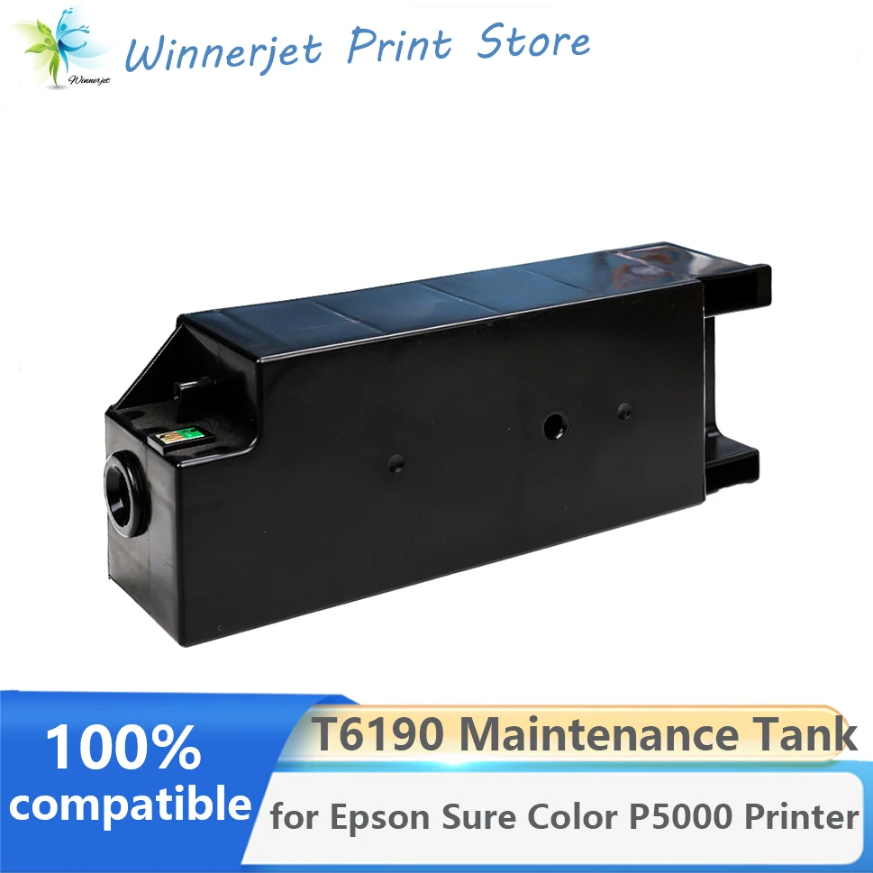 

T6190 Maintenance Tank for Epson Sure Color P5000 4900 Printer PHK CMY MBK with One Time Use Chip
