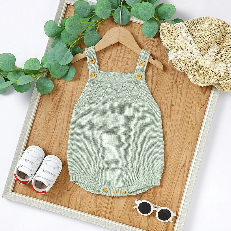 Baby Girls Clothes 0-18m Fall Winter Solid Outwear Newborn Infant Boys Sleeveless Onesie Bodysuits Children Coveralls One Pieces