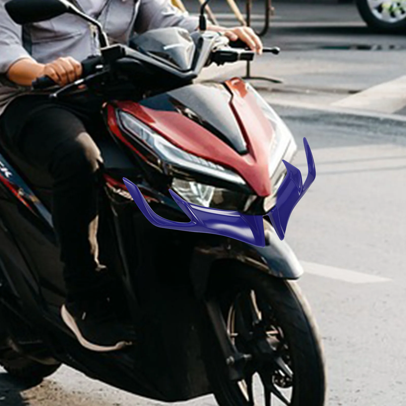 

Motorcycle Fairing Stylish Replacement Spoilers Wing Prevent Lifting Improve Stability Stylish Front