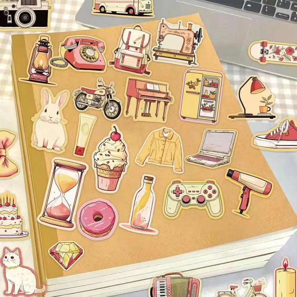 50pcs Cartoon Stickers DIY Stickers Graffiti Sticker for Decor Phone Ipad Guitar Motorcycle Stationery Stickers Water Cup Decals