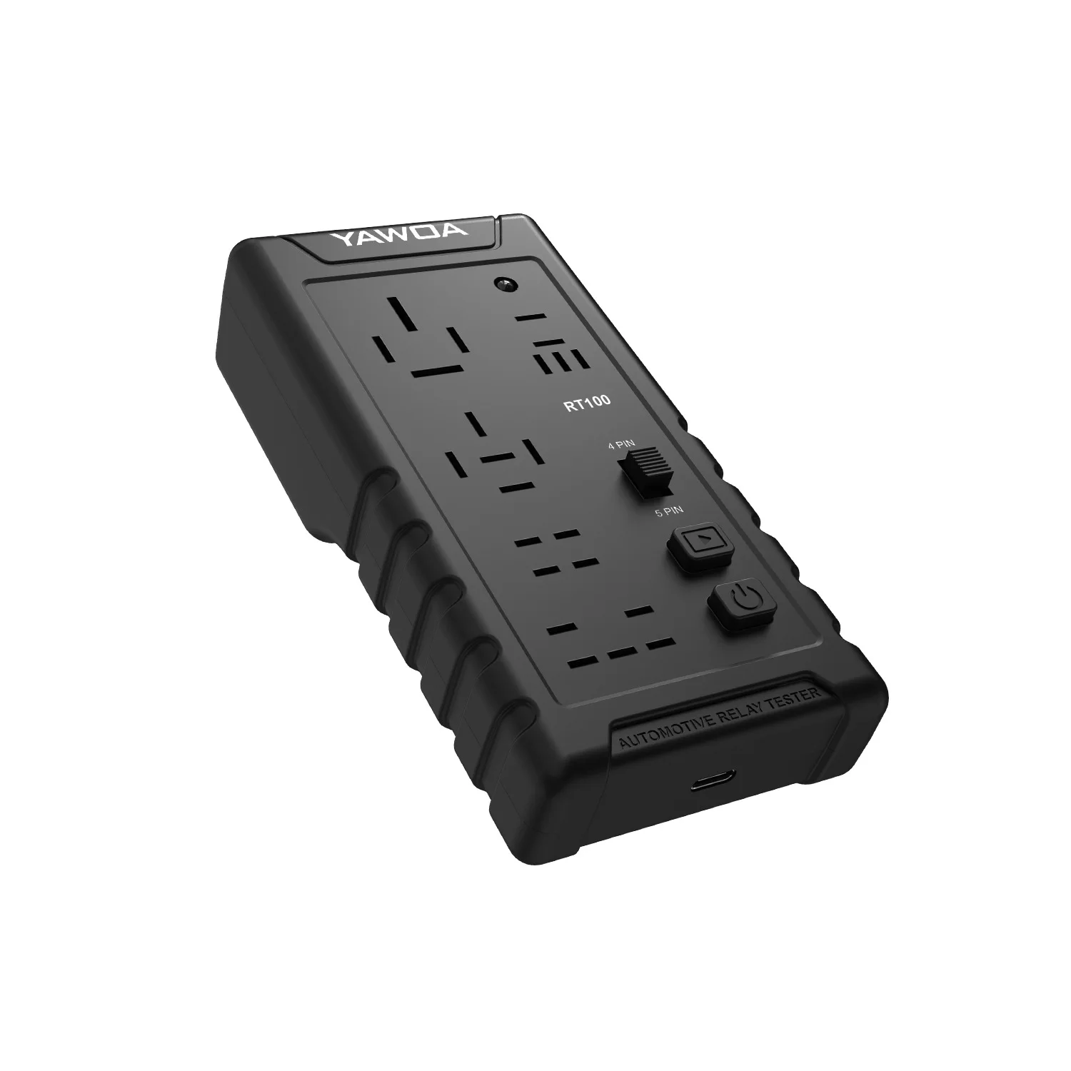 RT100 Automotive Relay, 12V 24V Auto Engine Relay, Multi‑Purpose Electrical Relay for Car Vehicle Replacement