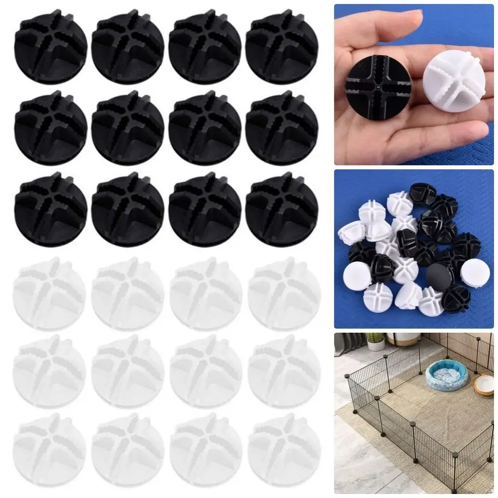 1/8Pcs Fasteners Accessories Wire Cube Connectors Storage Shelving Modular Organizer DIY Cage Buckles Plastic