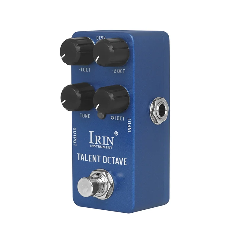 

IRIN RS-19 Talent Octave Guitar Effect Pedal 3 Octave Separate Sounds Effects True Bypass Pedals Guitar Accessories