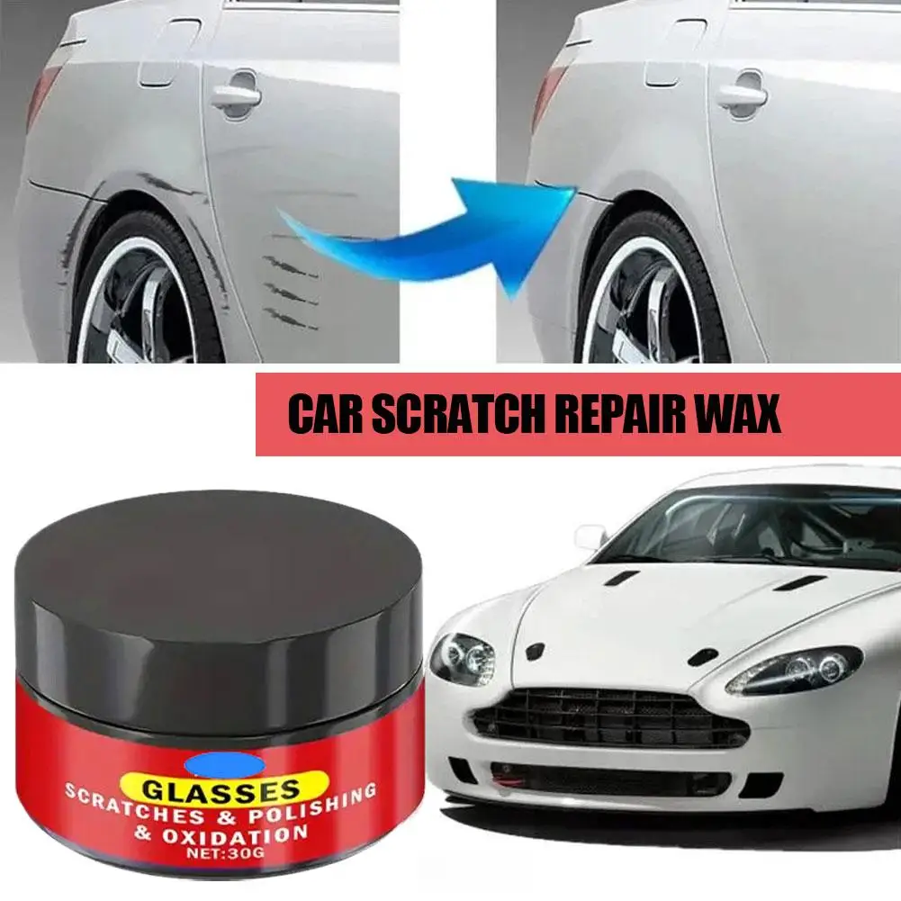 Agente de pulido de cera para reparación de parabrisas de coche, pasta de componentes de plástico, tratamiento, protección brillante, reparación de superficies de brillo de neumáticos Inte X4I8