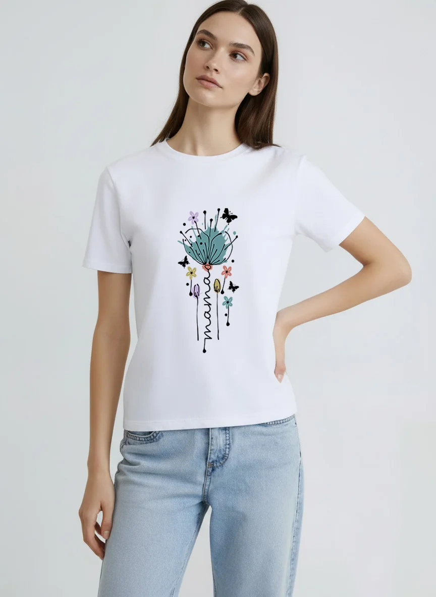 오버사이즈 여성 티셔츠 여름 반팔 탑 2026 신상 그래픽 티셔츠 100% 면 여성 티셔츠 여성 의류