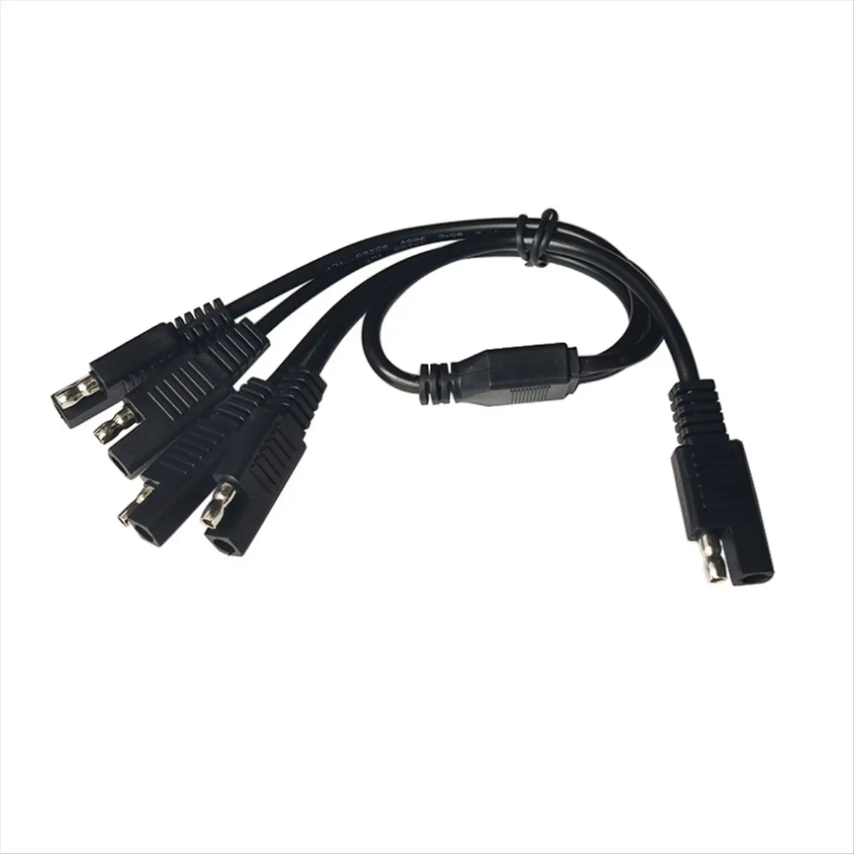 ♬◤Popular Style  ◥SAE Power Automotive Connectors Cable 1 to 4 SAE Splitters Extension Cable