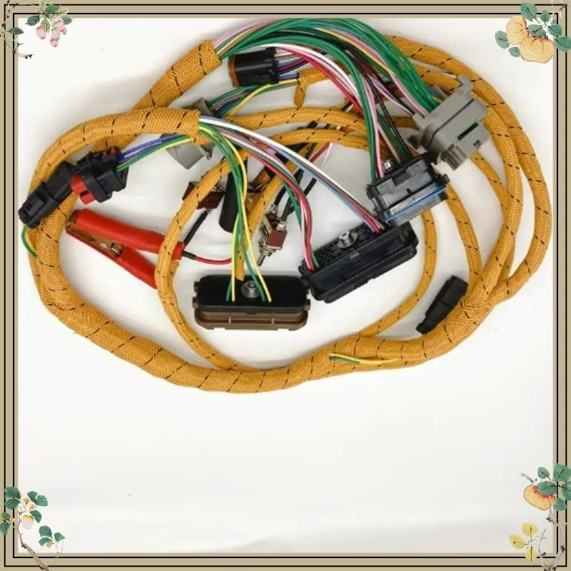 1pc C6.4 C6.6 C7 C-9 C15 3126B Comprehensive Test Wiring Harness For CAT 320C 320D