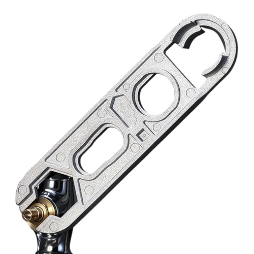 Heavy Duty Adjustable Bath Wrench with Tool Steel Build and Comfortable Grip for Long-Lasting Plumbing Maintenance and Repairs