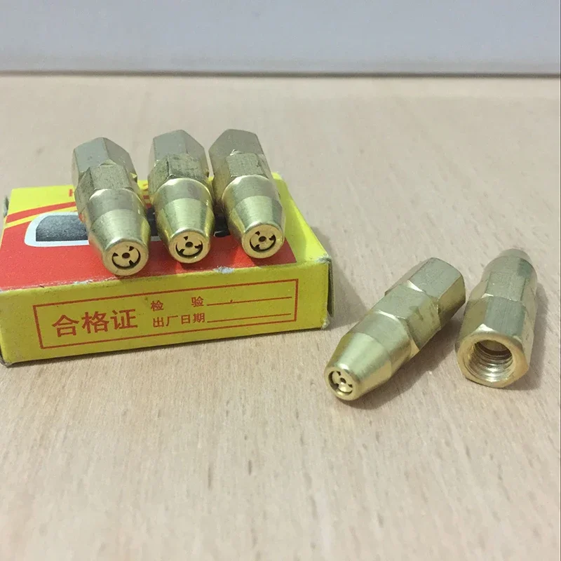 10pcs H01-2 Oxy Propane Gas Welding Nozzle 1# 2# 3# 4# 5# Welding Tip