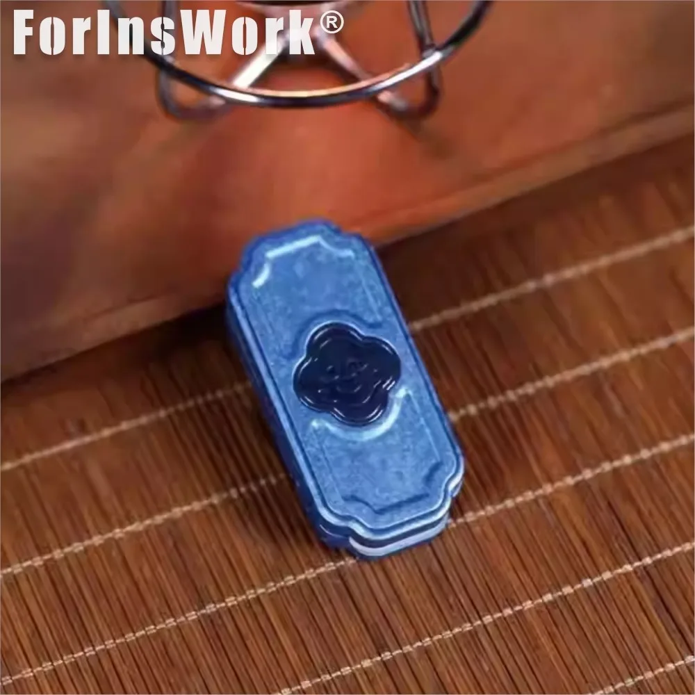 GEEK EDC PEI Decompression Toy Double Track Mechanical Card Pushing Antistress Toy For Adault