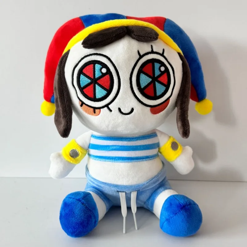 

New The Amazing Digital Circus Plush Doll Soft Cartoon Game Pomni Plush Toy For Home Sofa Decoration Anime Game Fans Collection