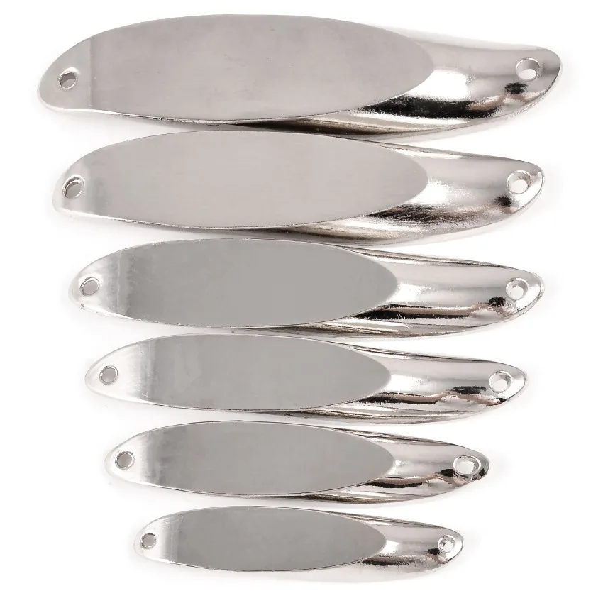 10 قطعة 5 جرام 10 جرام 15 جرام 20 جرام 35 جرام 40 جرام 60 جرام 90 جرام مطرزة فضي ملعقة إغراء لصيد الأسماك الطعوم البحر السحر أداة المتذبذب سبينر صيد السمك