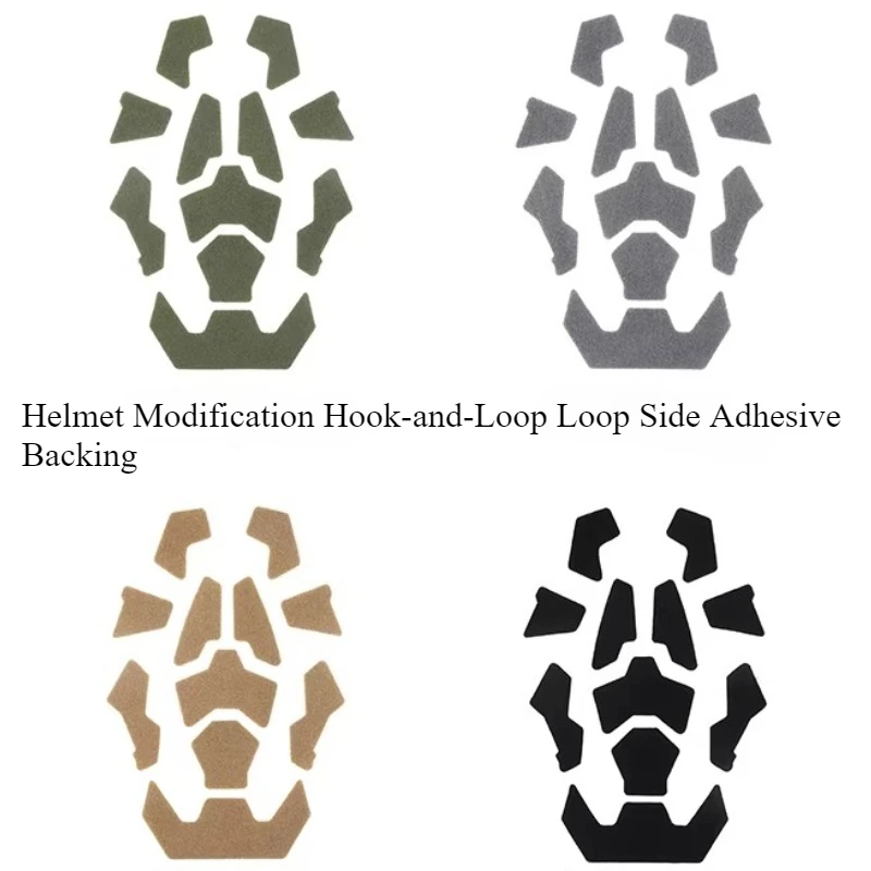 

FAST Helmet Accessory Universal Helmet Modification Hook-and-Loop Loop Side Adhesive Backing Tactical DIY Hunting