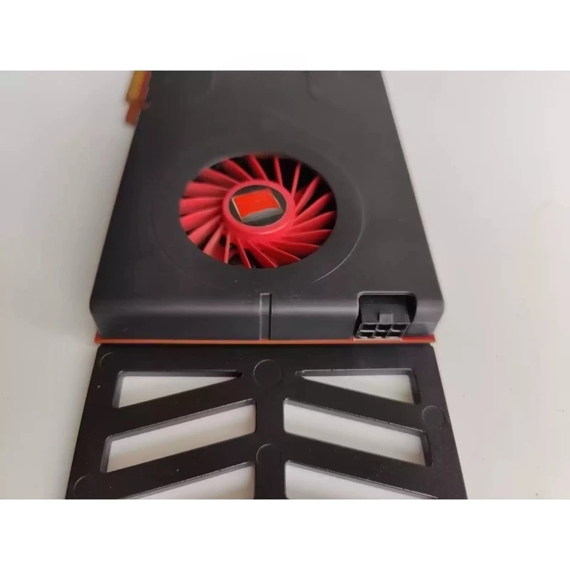 Used W7000 4G Workstation Graphics Card 4DP Port 4K Video Editing 3D Rendering GPU