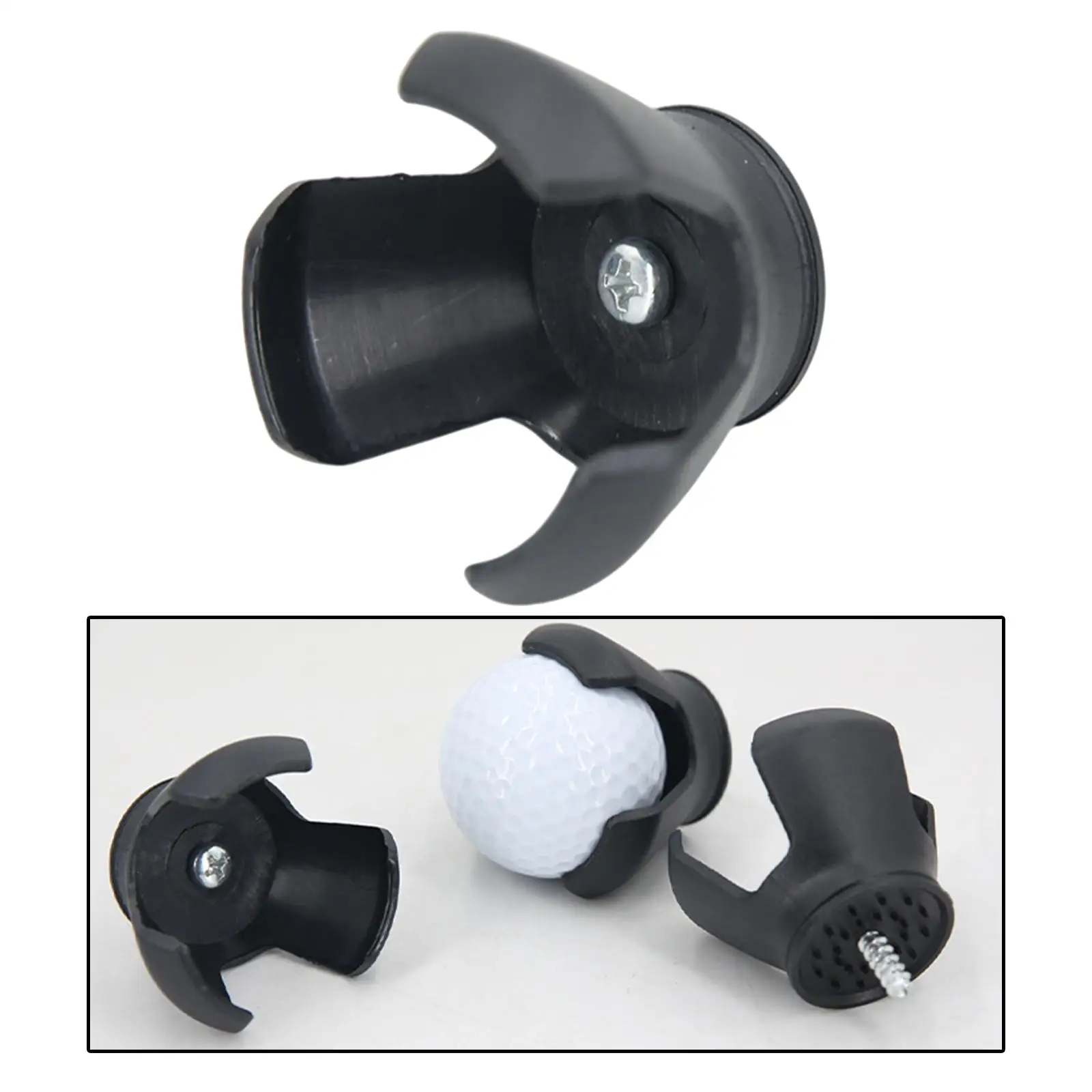 كرة جولف محمولة مسترد المنتزع 3 مخالب تدريب كرة جولف التقاط المسمار على #4