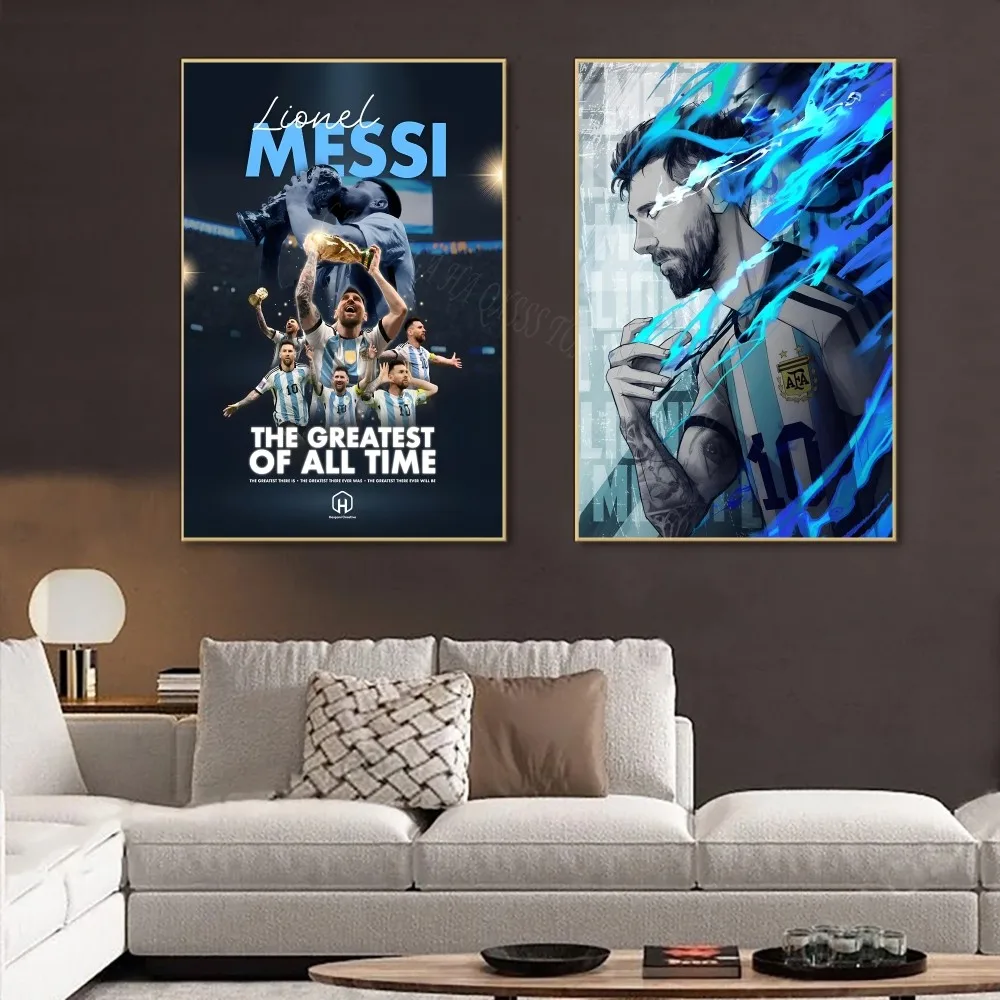 Messi Poster Wall Art Home Decor Room Decor Digital Painting Living Room Restaurant Kitchen Art