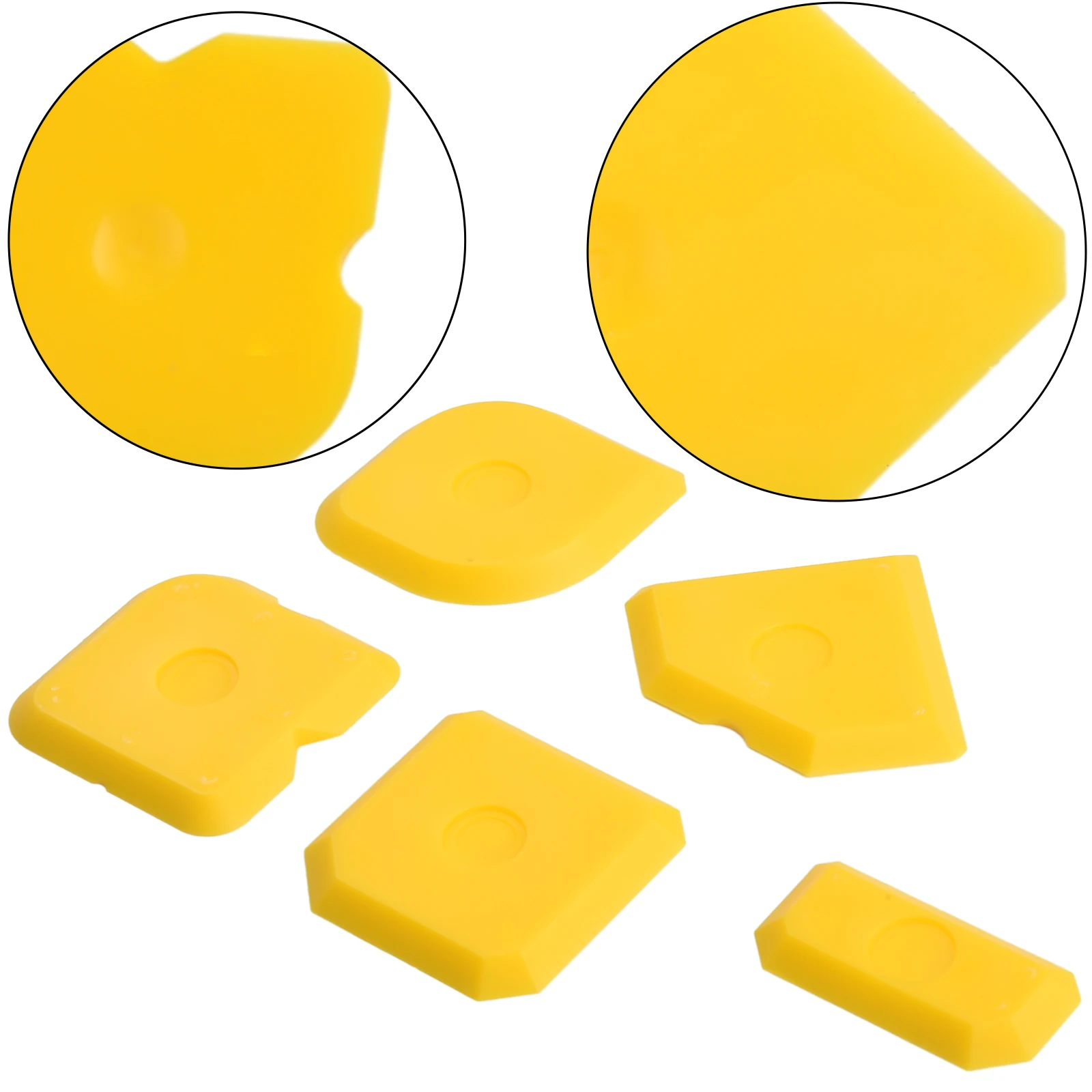 5PCS Silicone Sealant Tool Spreader Finish Kit Caulk Tile Grout Applicator Window Door Cement Caulk Removal Tool