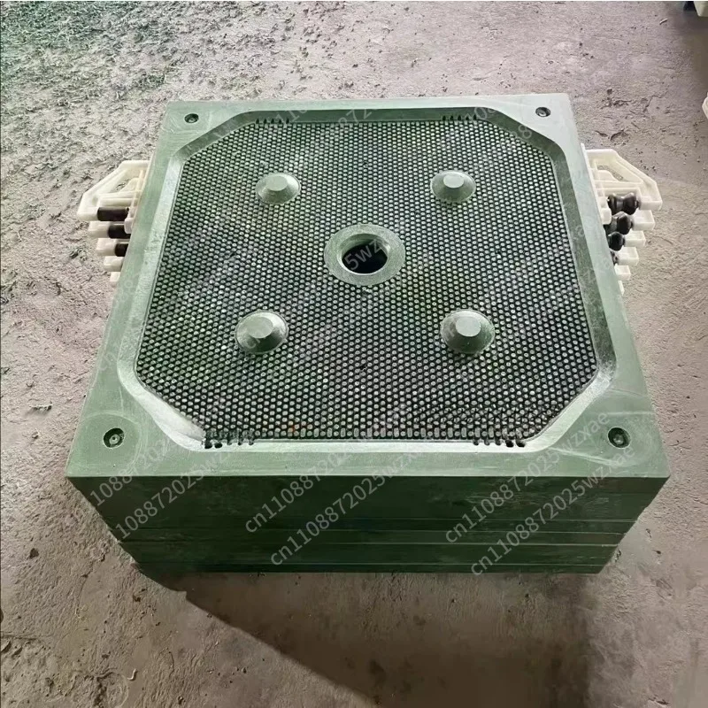 Plate and Frame Filter Press  and Frame Sewage Treatment Filter  Mud Plate PP Reinforced Polypropylene Filter Plate