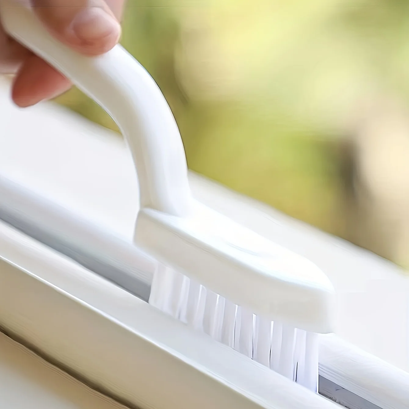 1pc Slot Cleaning Brush, Multi-functional Handheld Design | Bathroom Cleaning Tool / Handheld Cleaning Brush