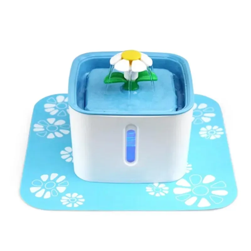 Visible water volume Transparent and convenient water level window Smart pet water dispenser, automatic pet fountain