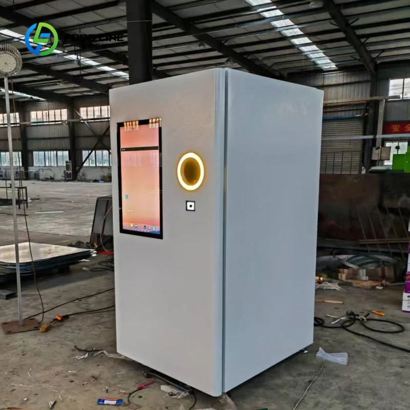 Customized CE Certified RVM Reverse Vending Machine for Plastic Bottles/Cans Recycling - Community/Supermarket/Campus Use