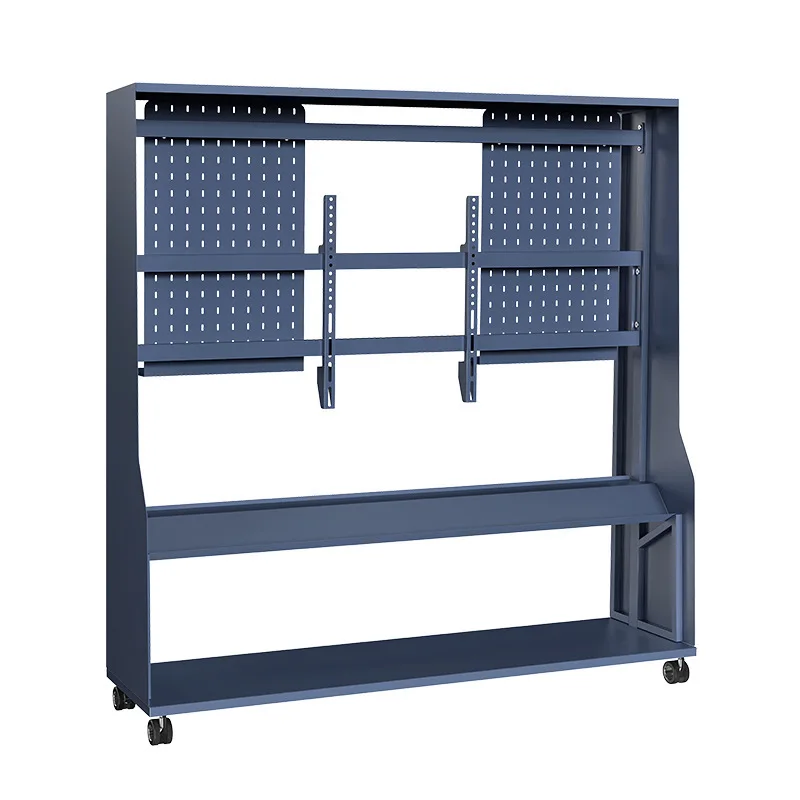 TV stand, TV cabinet, removable TV stand, floor pulley, suitable for 32-65 inch art rack hanger