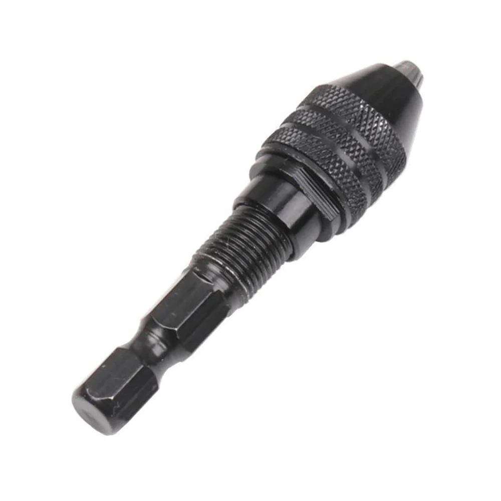 0.3-3.6mm Keyless Drill Chuck Electric Drill Bits Adapter Motor Shaft Mini Chuck 1/4