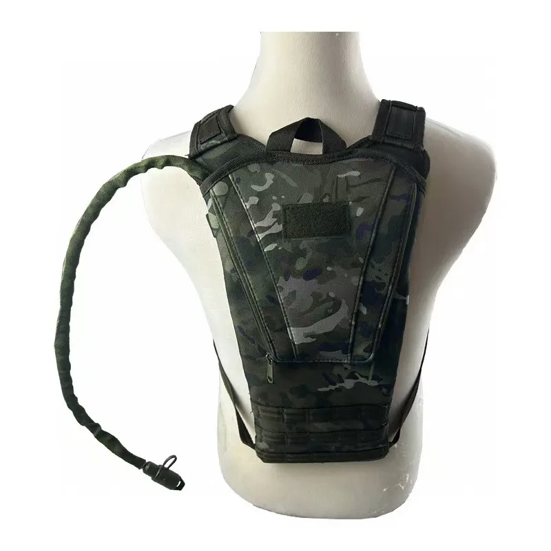 3L Tactical Water Bladder Carrier Camouflage Hydration Bag Oxford Fabric Outdoor Shoulder Drinking Gear Hiking
