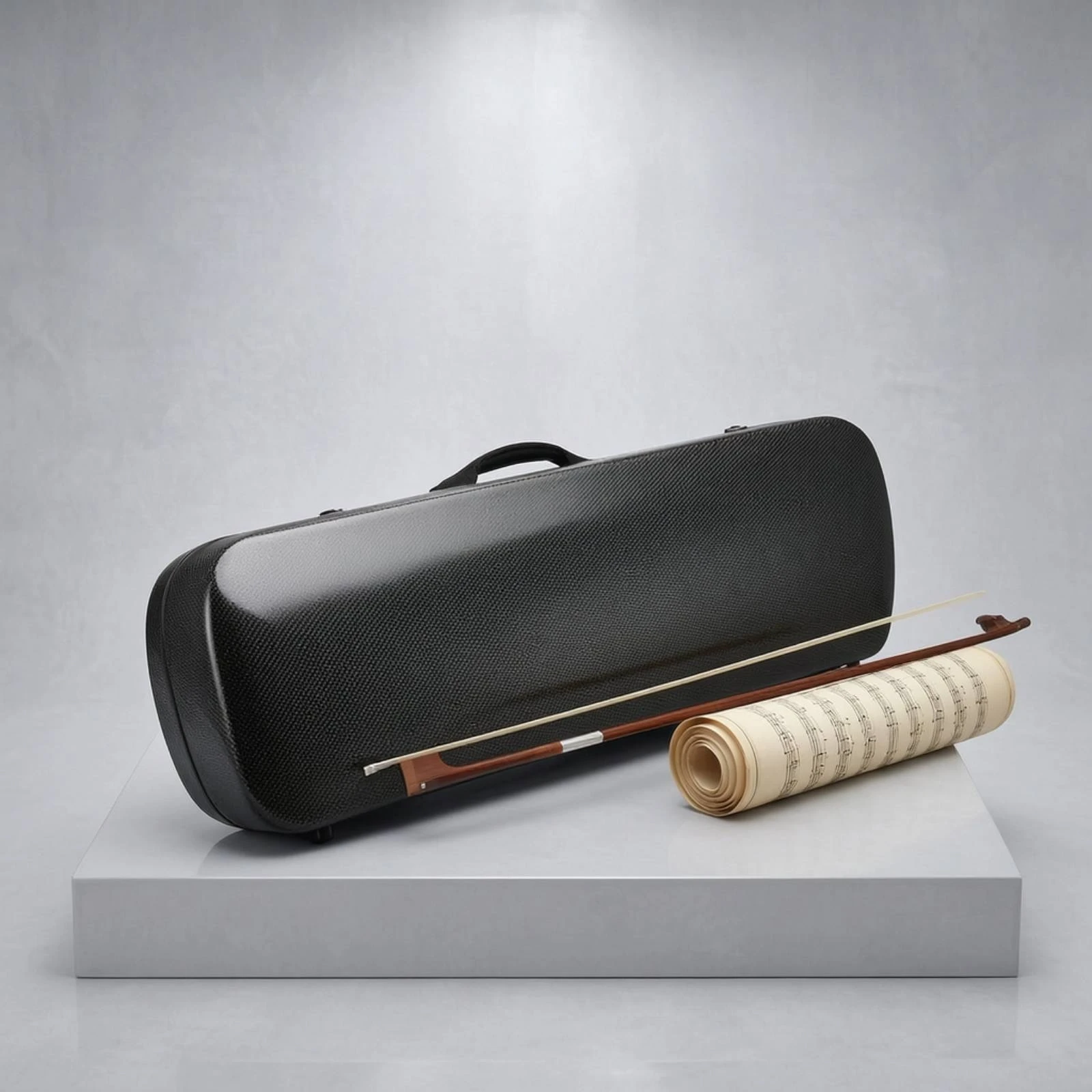 Violin Case Safeguarding Violin Case with Straps Shoulder Strap Long-Lasting Lightweight for Violinists, Rehearsals, Lessons