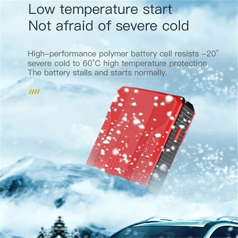 Car Jump Starter Power Bank,Air Compressor and LED Light