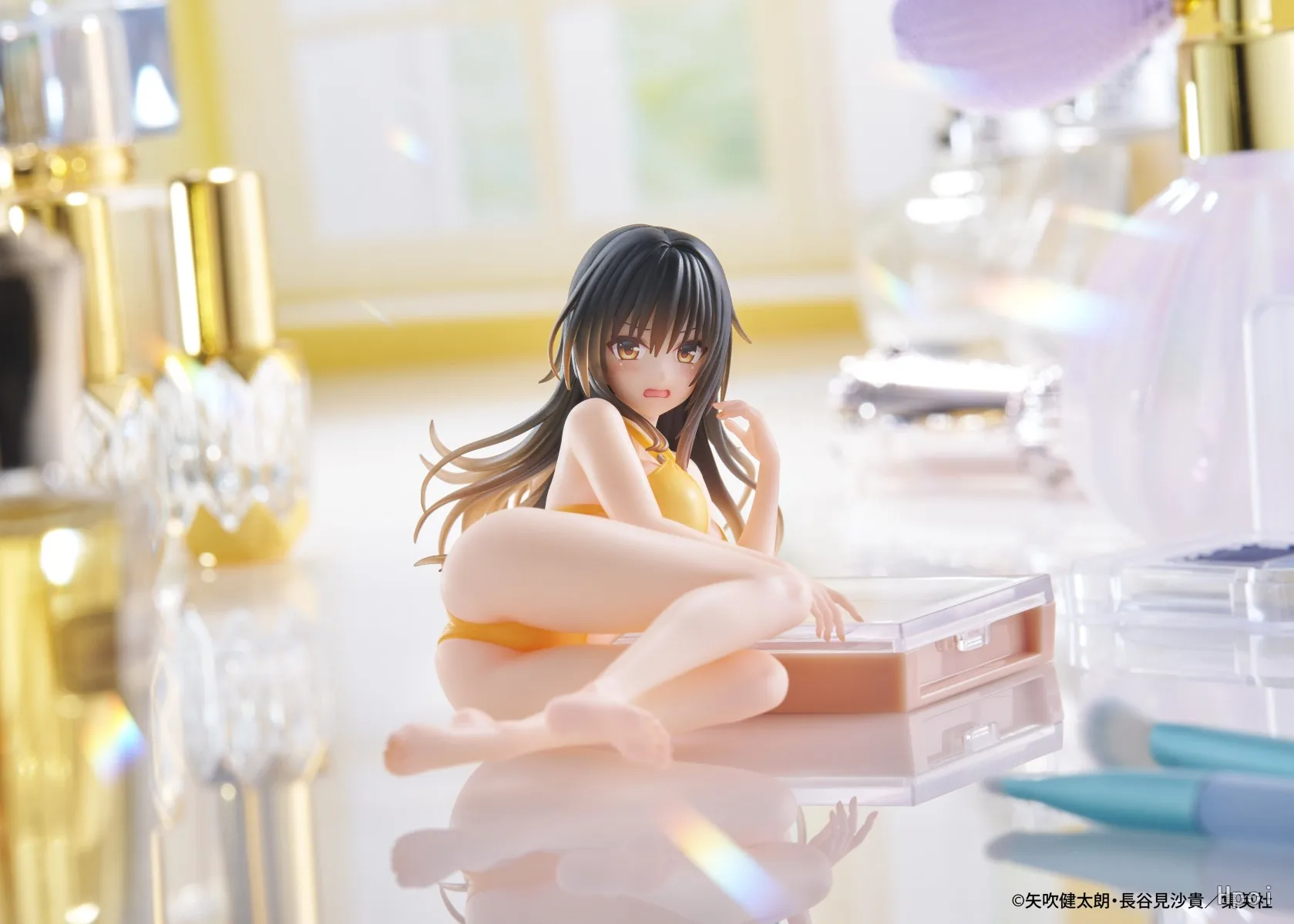 Hot Sale In Stock Taito Aqua Float Girls Figure To Love-Ru Darkness Kotegawa Yui Figure Anime Model Gift