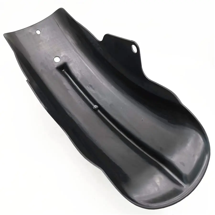 Black Plastic Motorcycle Rear Fender Mudguard for Bobber Chopper Single Seat