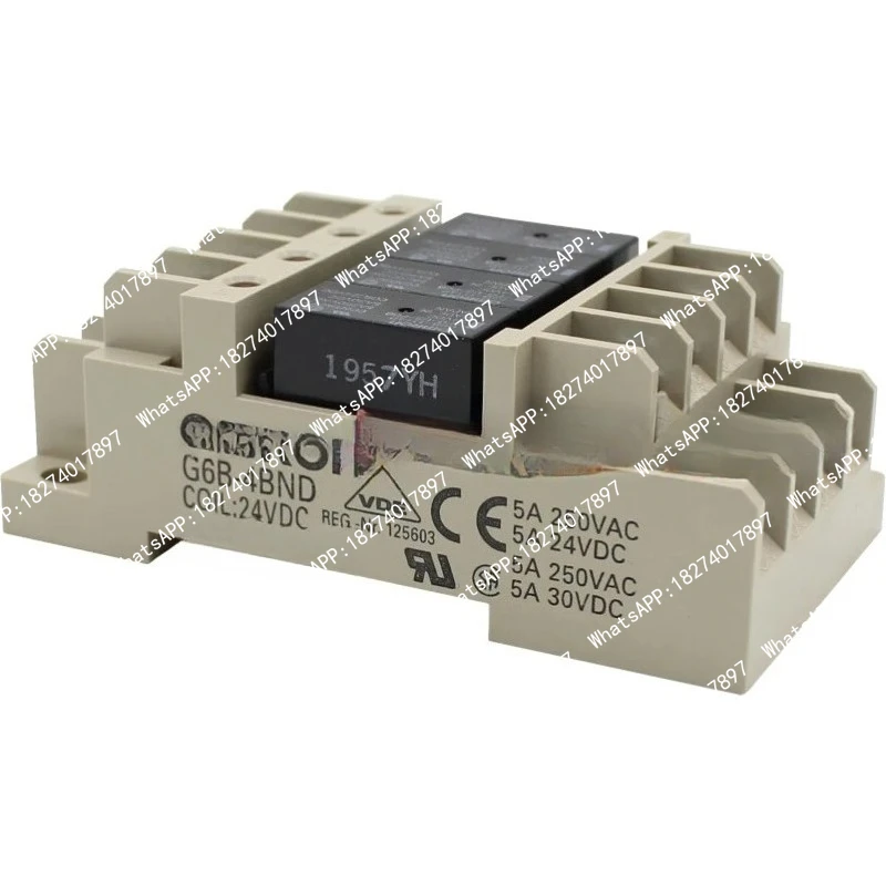 

G6B-4BND G6B-47BND 24VDC TERMINAL RELAY DC24V