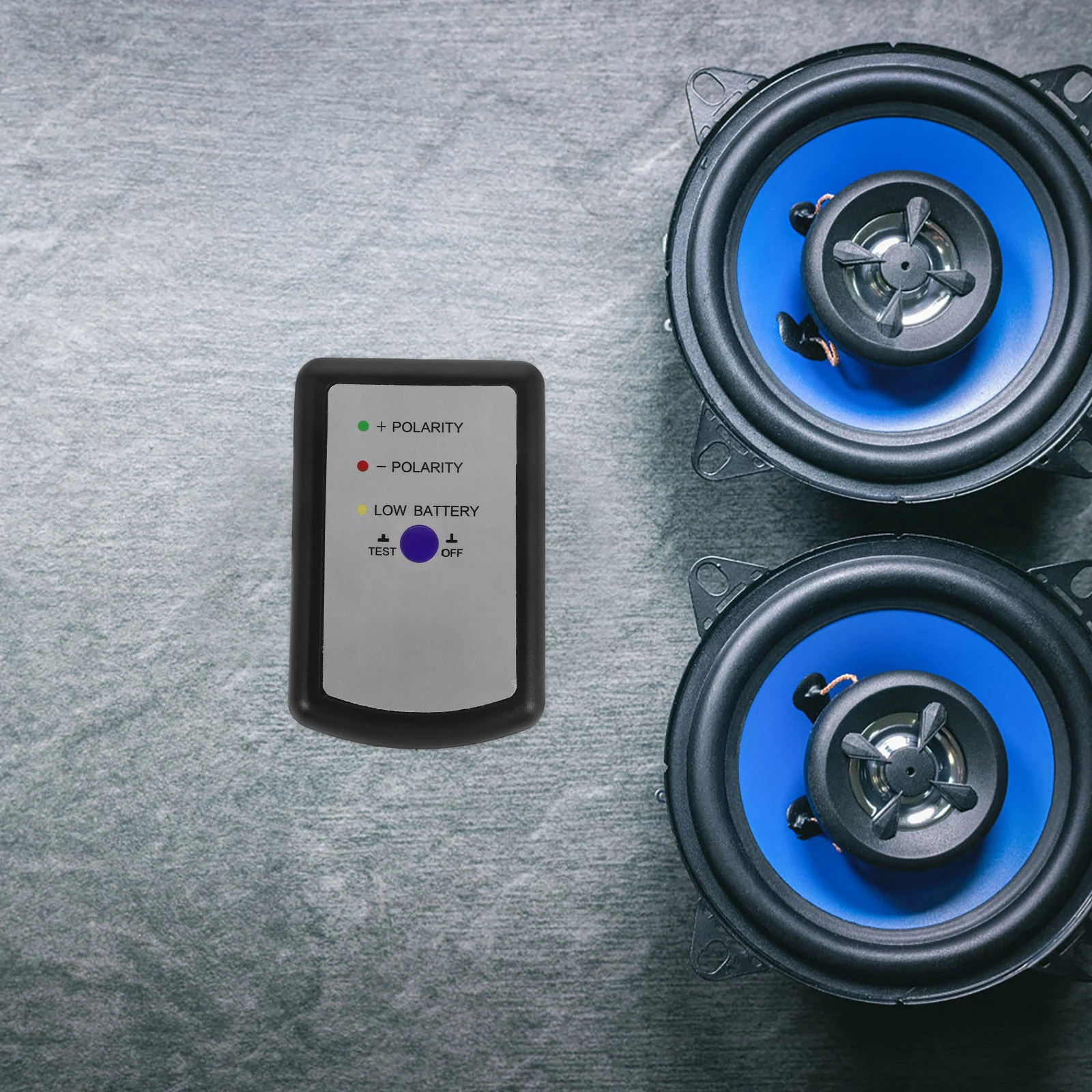 

Car Speaker Phase Meter Audio System Tester Phasemeter Speaker Detection Tool Phase Indicator Polarity Checker Car Supplies