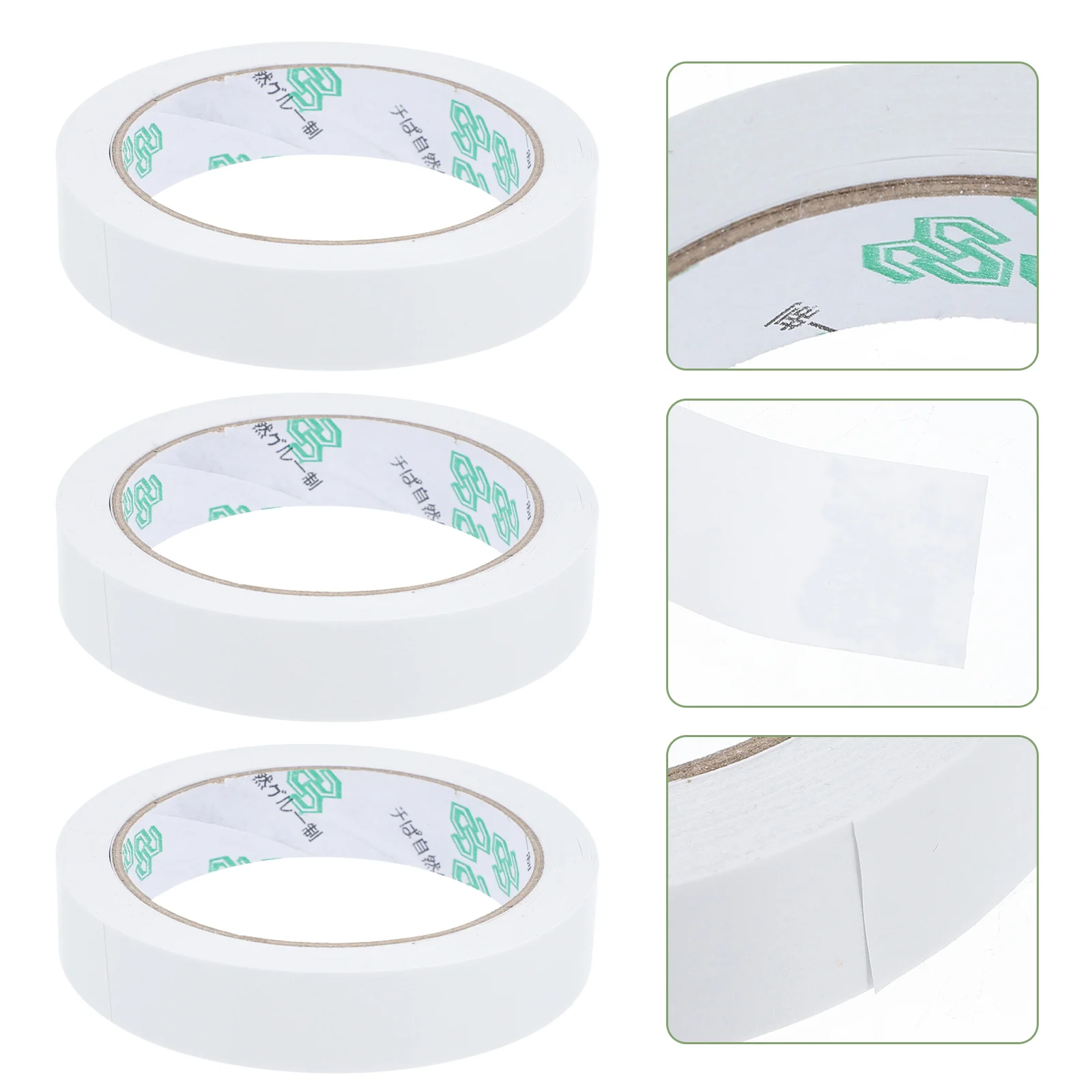 

5 Pcs Water Proof Kraft Paper Tape Waterproof Carton Packaging Transportation Bundled Tapes