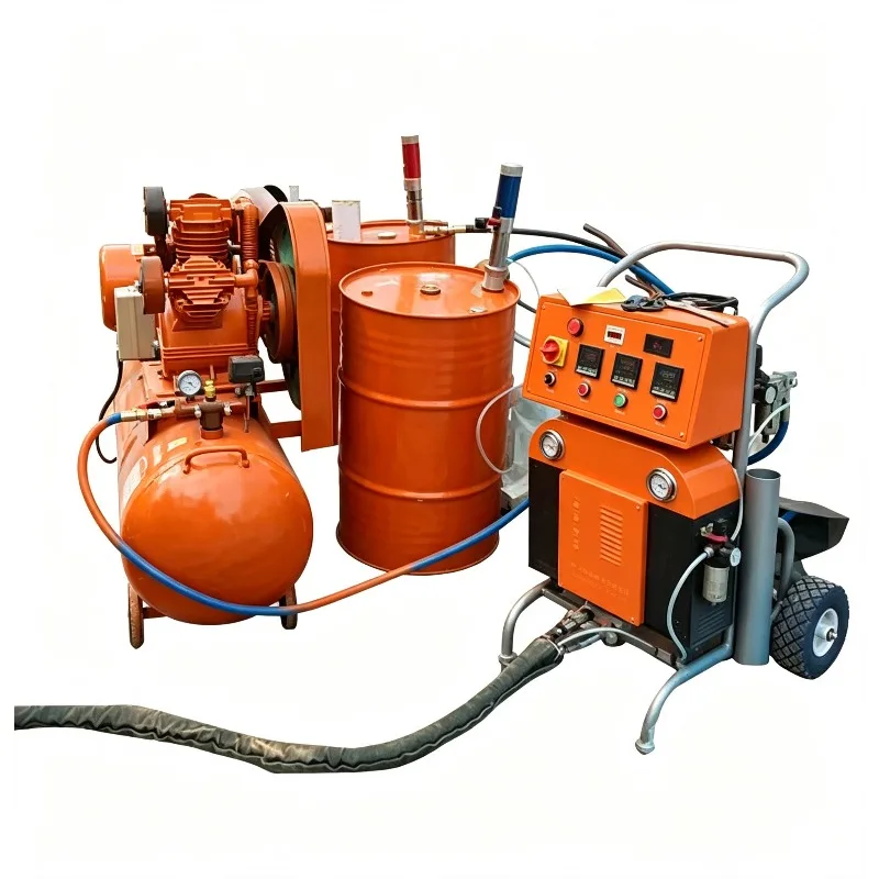 Construction Machinery Polyurethane Foaming & Polyurea Spraying Equipment 1-Year Warranty Heat Sound Insulation Pu Foam Machine