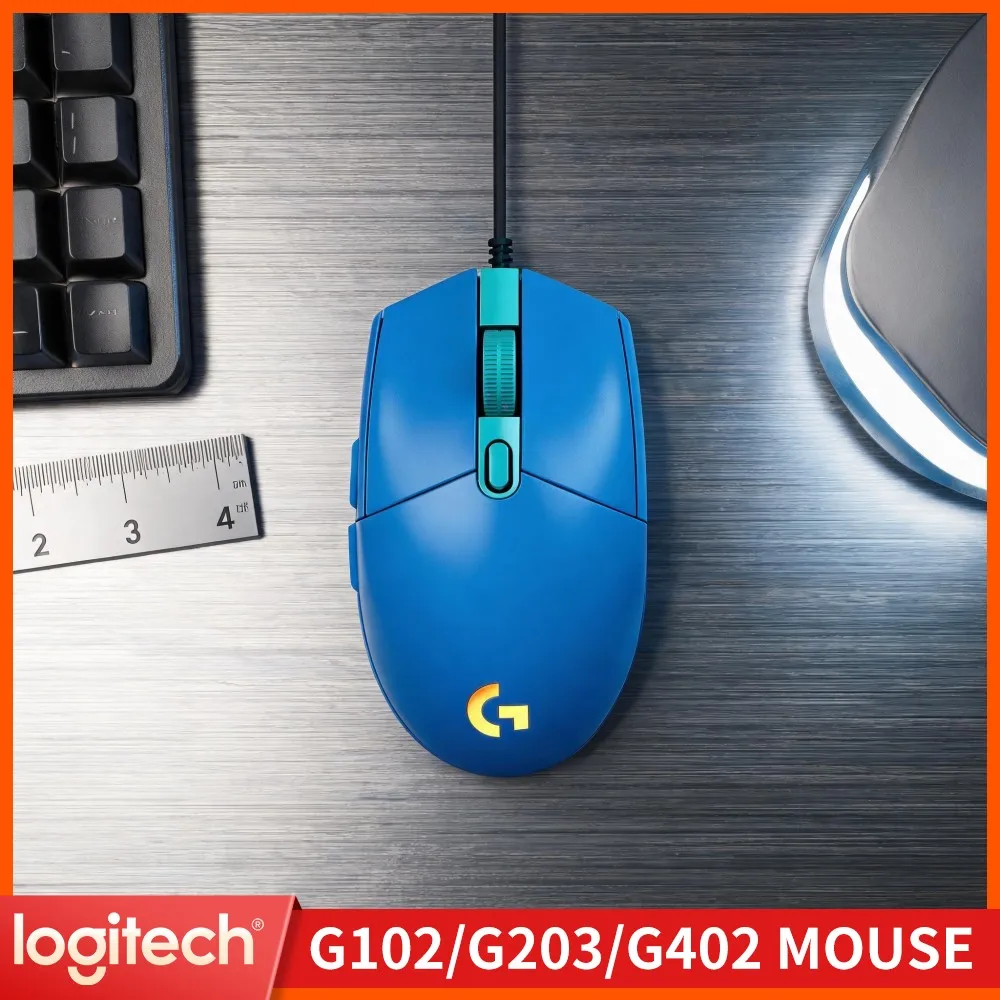 Logitech G102 Gaming Mouse,Max 8000 DPI,Reliable Polling,Durable Buttons,RGB Lights To Complete Your Gaming Workstation