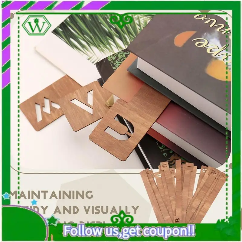 

Надежные-26 шт. деревянные разделители для пластинок, разделители для хранения алфавитных виниловых пластинок A-Z, направляющие-органайзеры для держателей пластинок, прочный и легкий