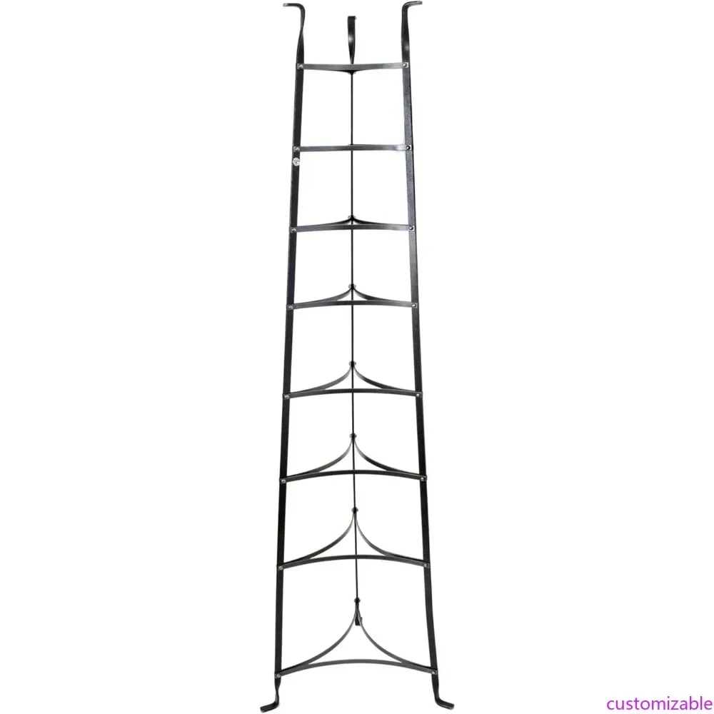 

Хит продаж: 8-ярусная напольная подставка для посуды из кованой стали - в разобранном виде