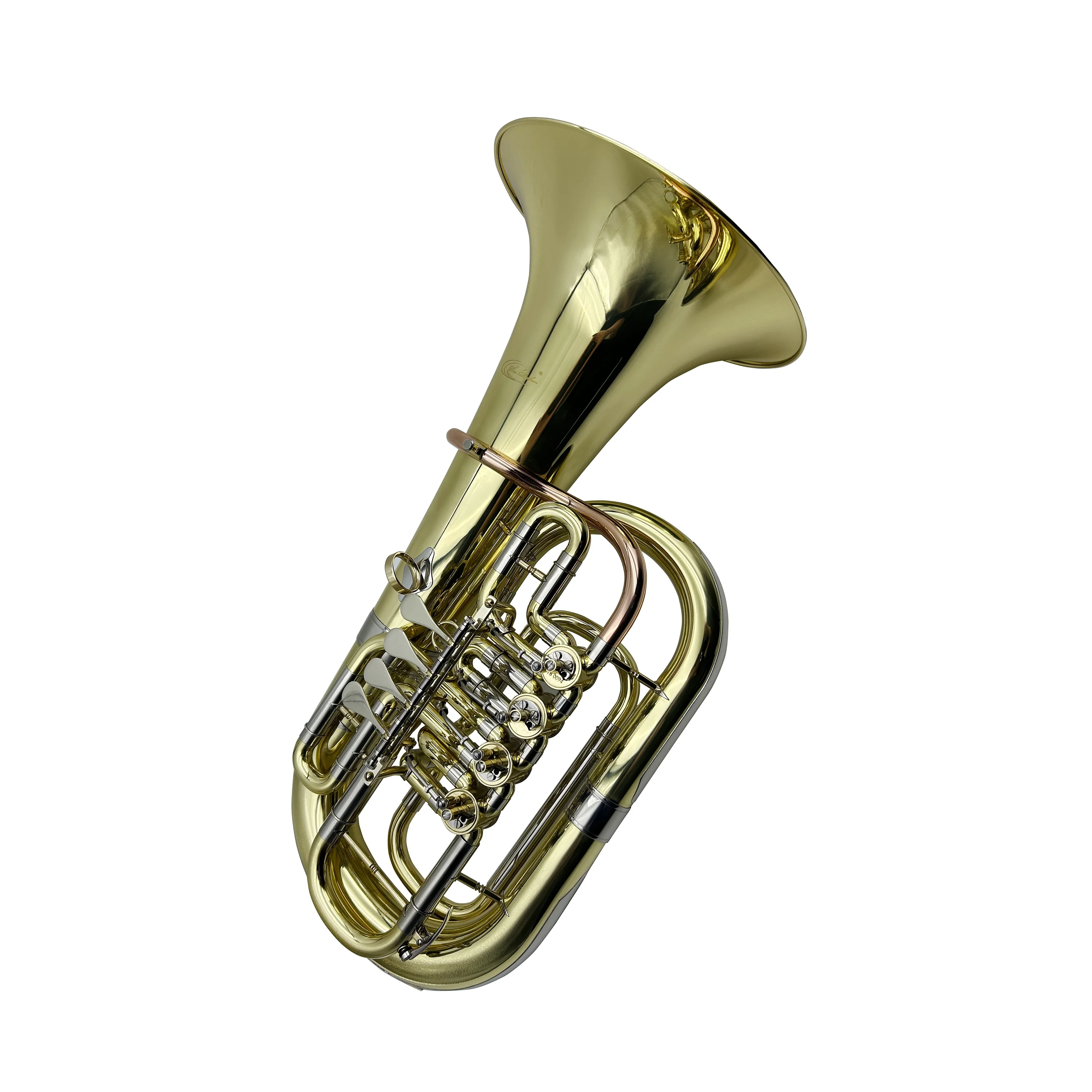 Goldfarbenes 4-Dreh-Euphonium – Musical Instrument Euphonium Bewertung und Preis
