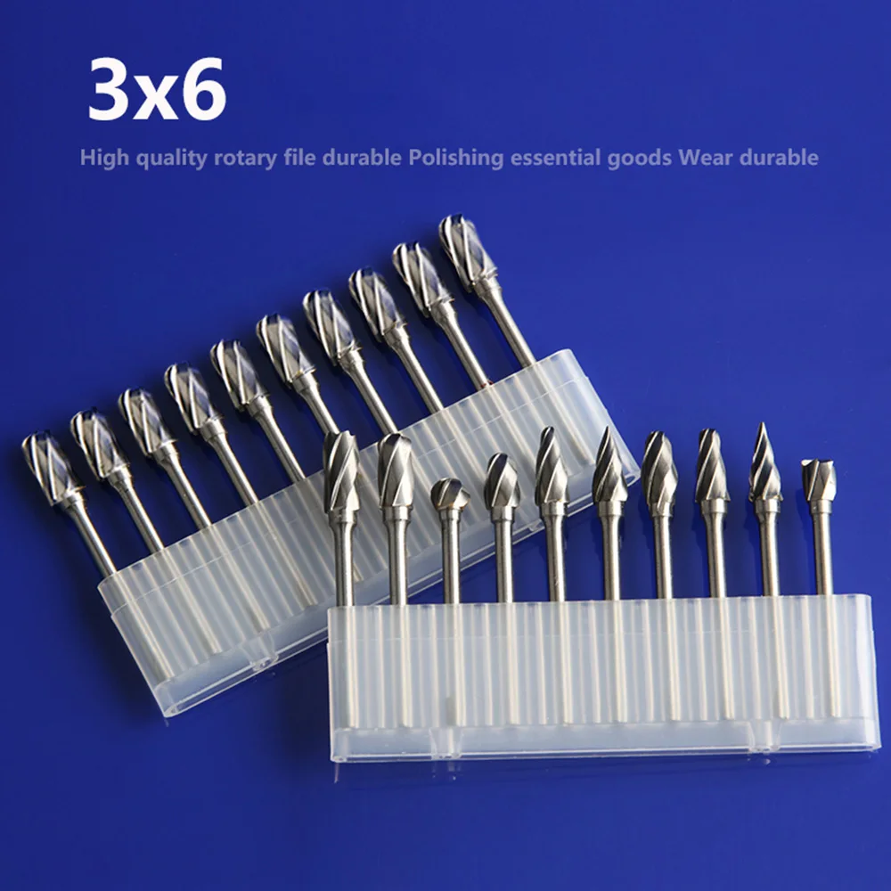 

Hss Twist Drill Bit Set Tools 3x6mm 1-10 Models Electric Woodworking Plastic And Aluminum Carving Grinding Drilling Slotting