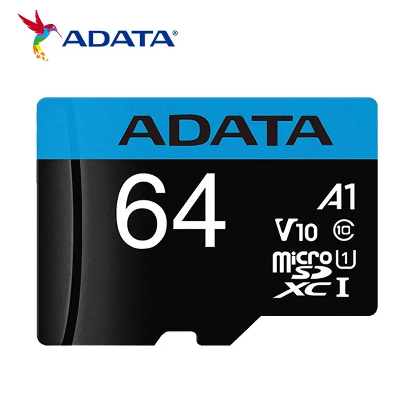 ADATA SDXC SDHC 32GB 64GB U1 A1 V10 Class 10 UHS-I Memory Card Microsd TF Card Flash Card Storage Card For Phone Or Camera Video