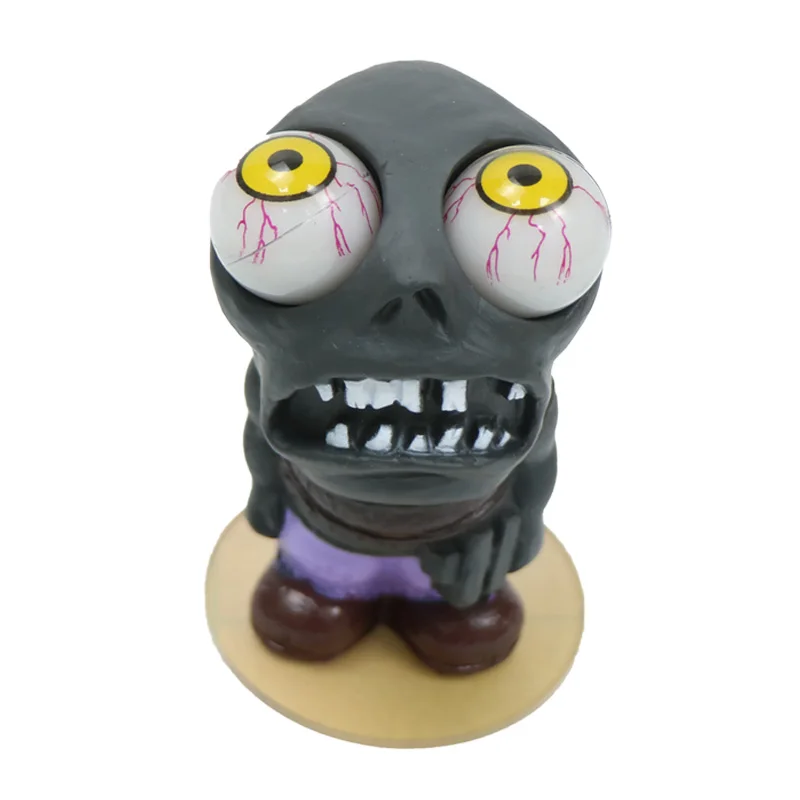 Car Turbo Explosive Eye Doll Car Boost Eye Zombie Toys To Decompress Ornaments Big Eye Dolls Auto Accessories Styling