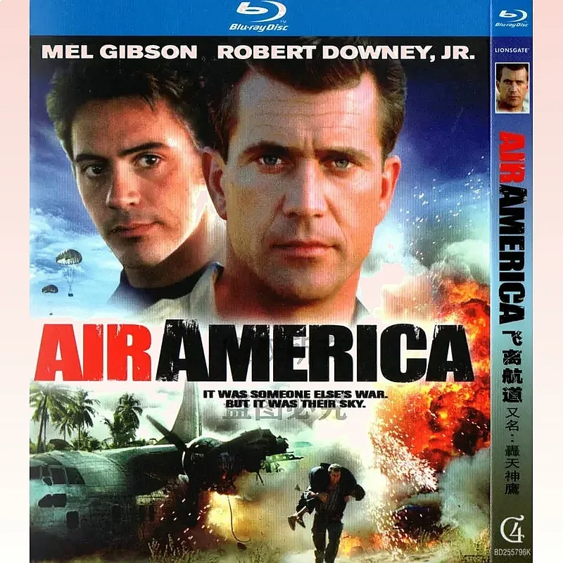 Blu-ray BD American Comedy Action Movie Fly Off Course Also Known As Boom Eagle 1080p High Definition Single Disc