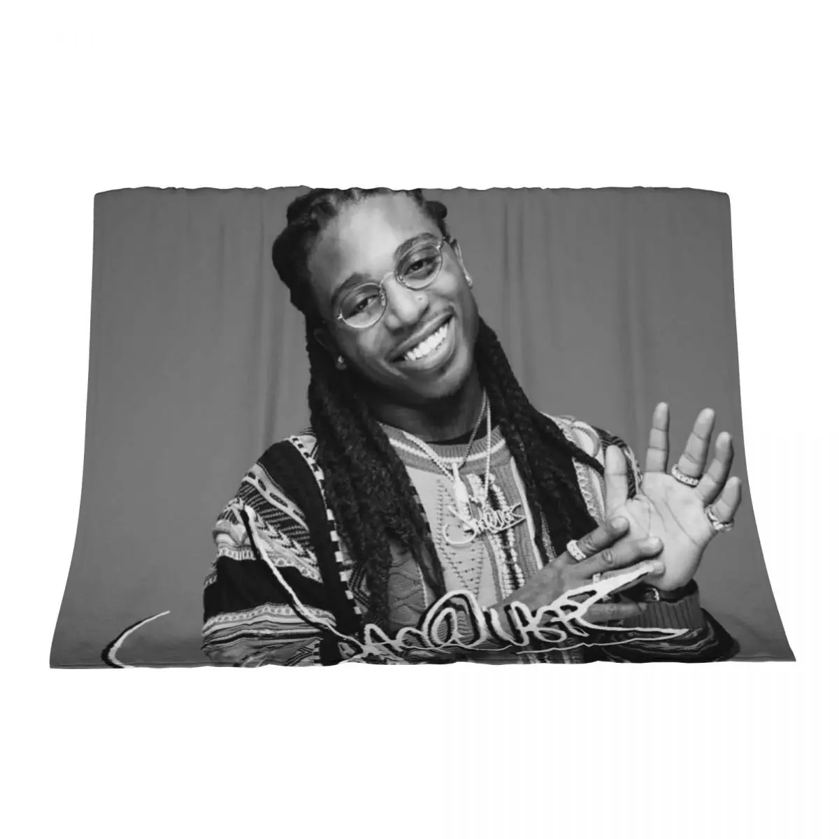 

Tenjaq King of R & B American Tour 2019 2020 Throw Blanket Baby Travel Camping Blankets