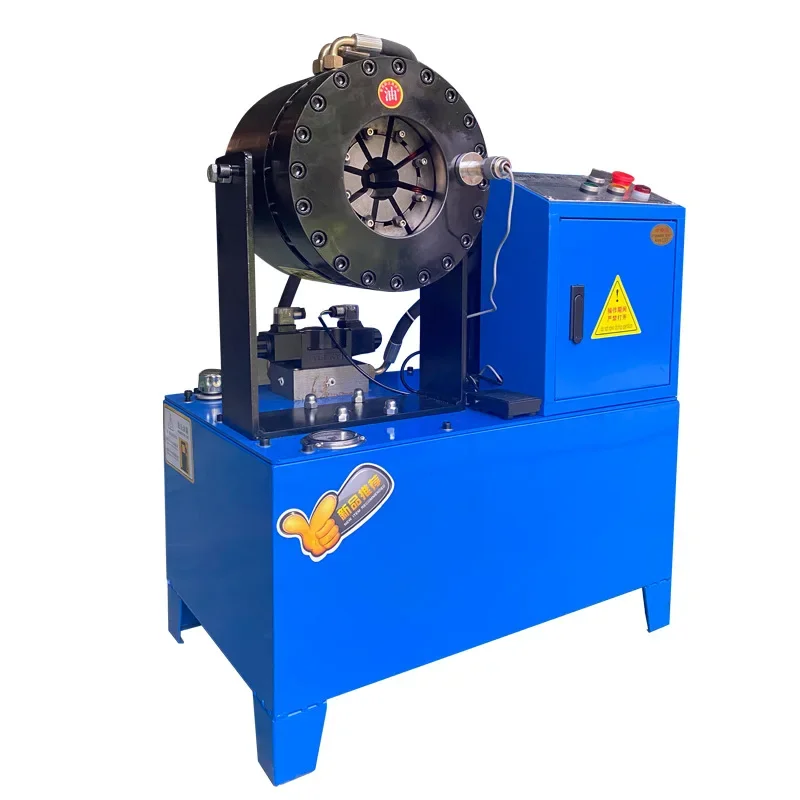 Hydraulic tube shrinking machine, high pressure YouTube pressing machine, hose greenhouse tube scaffolding machine