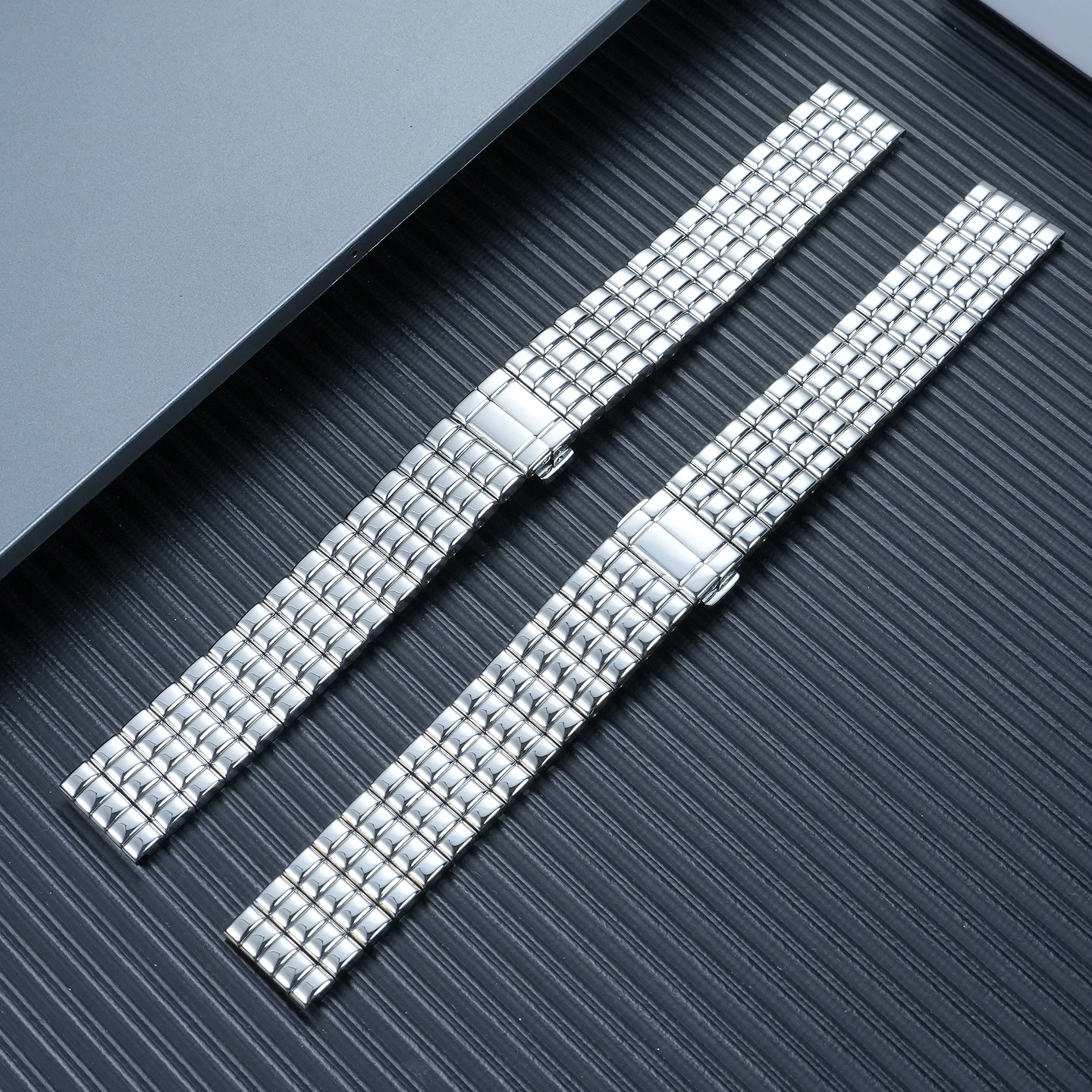 16mm Solid 314L Stainless Steel Bracelet for Longines Mini Dolcevita Series 16mm Stainless Steel Bracelet Replacement Parts